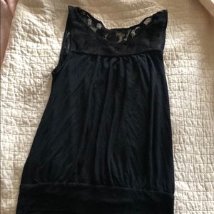 High neck tank top